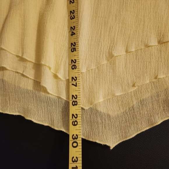 Soft Surrounding Siesta Key Yellow Tunic XL - Picture 7 of 7